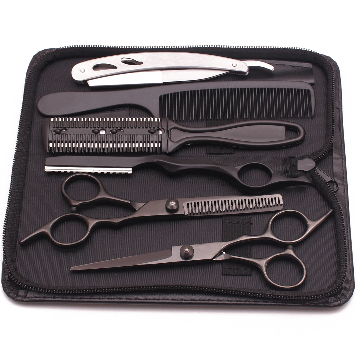 Hairdressing Scissors 6" Japan Stainless Hair Cutting Scissors Thinning Shears Barber Shop Haircut Set Styling Tool Dropshipping